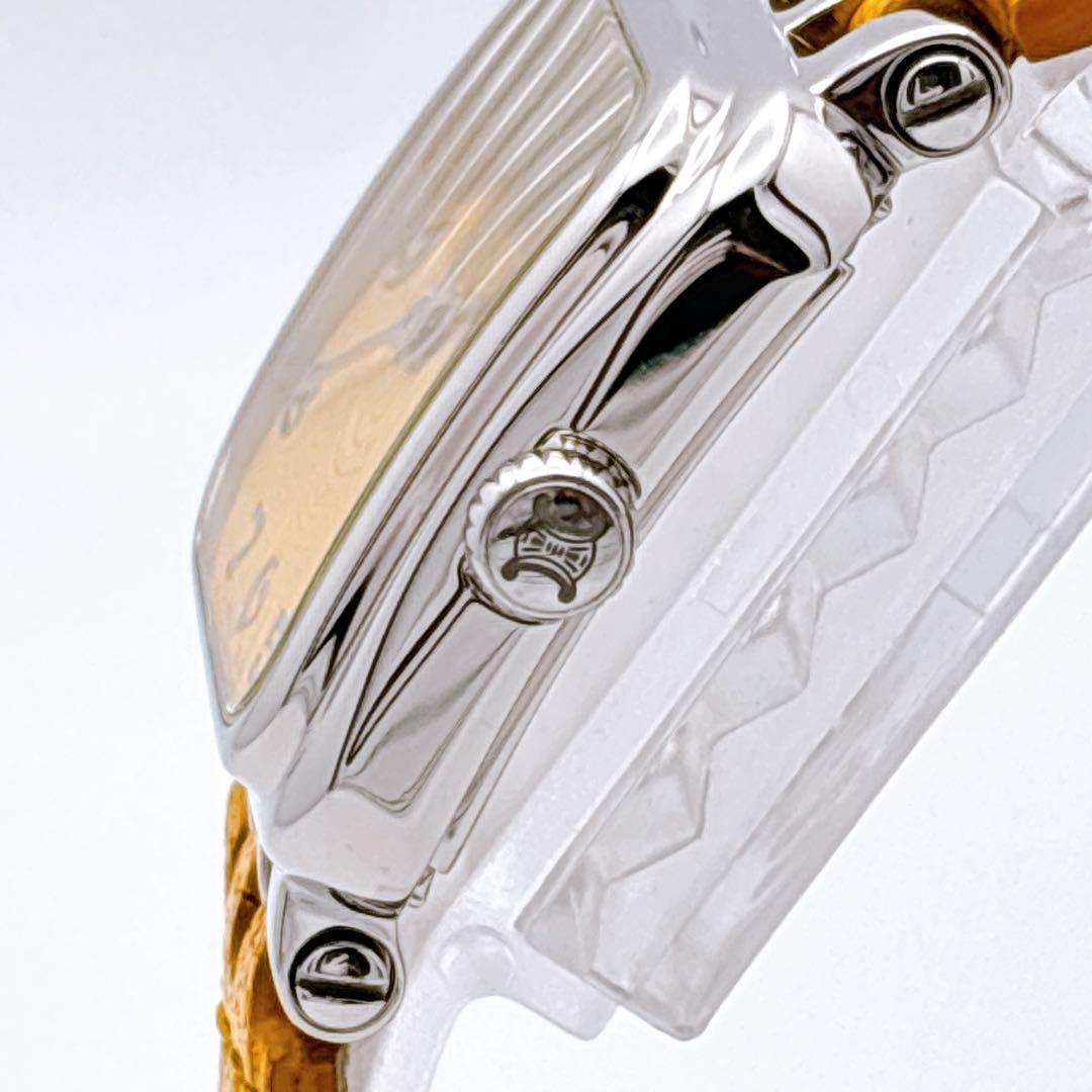 【希少・電池新品】セリーヌ CELINE ラ パリセット スクエア 腕時計