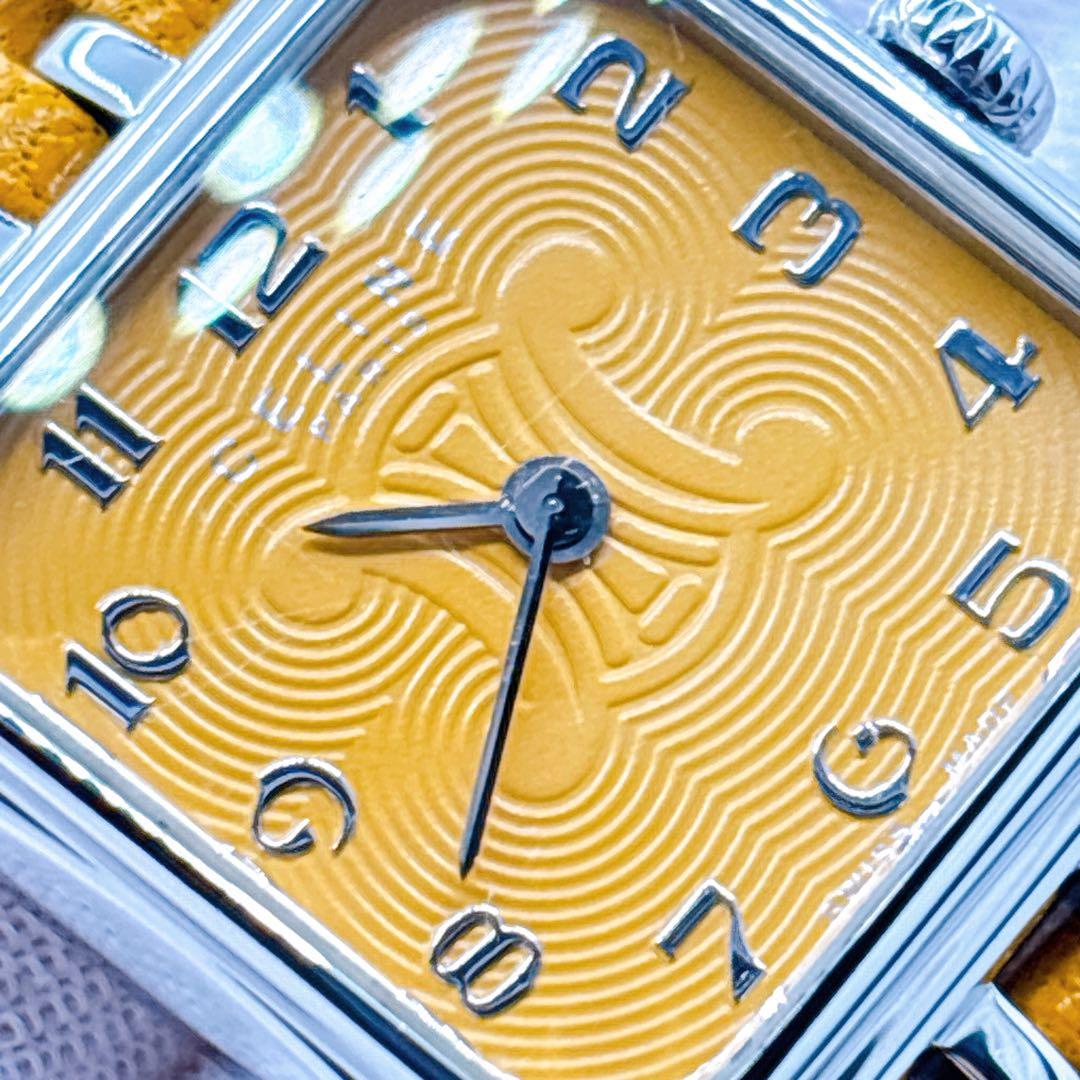 【希少・電池新品】セリーヌ CELINE ラ パリセット スクエア 腕時計