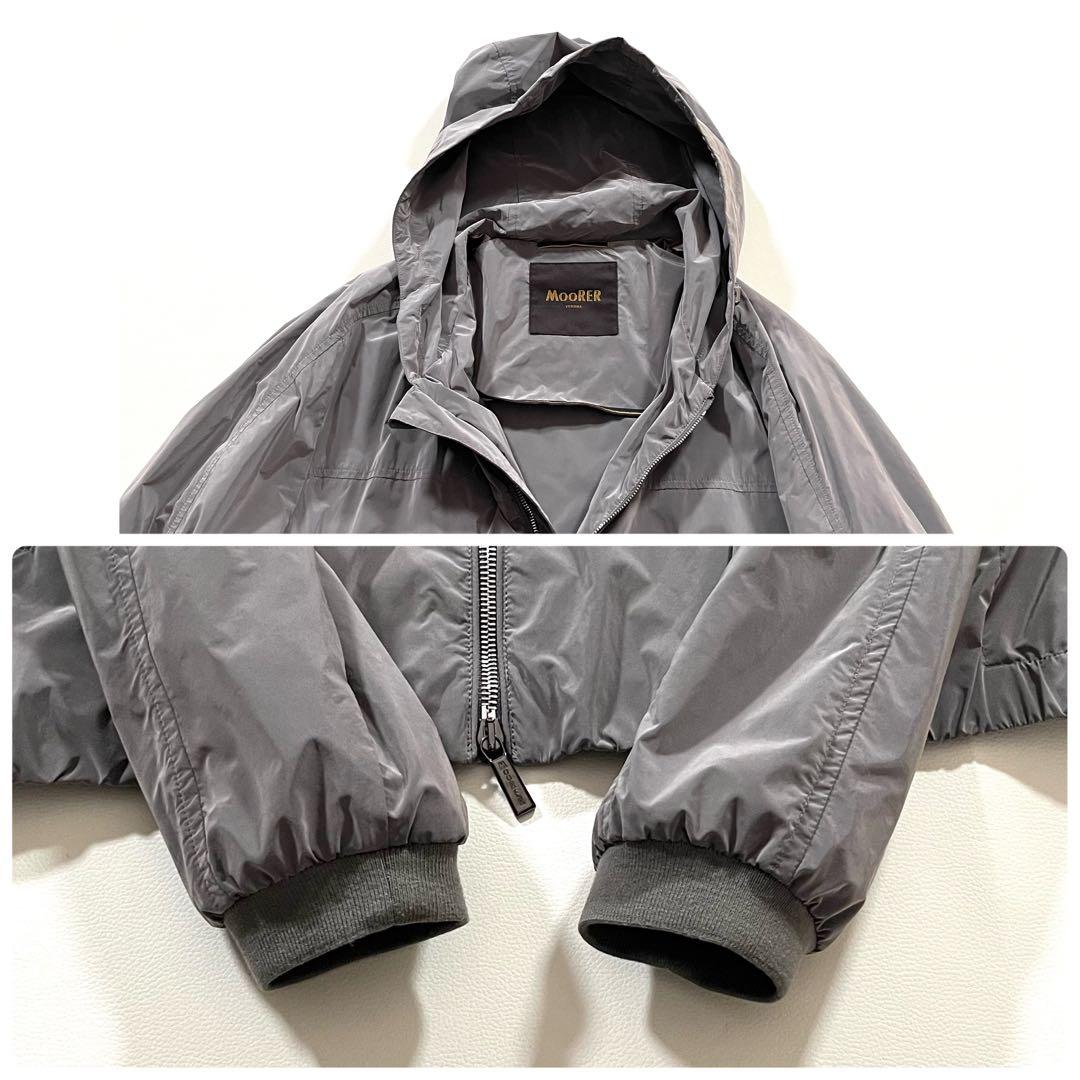 【良品】MOORER/ムーレー　ナイロンジャケット　ALBORI/アルボリ　50