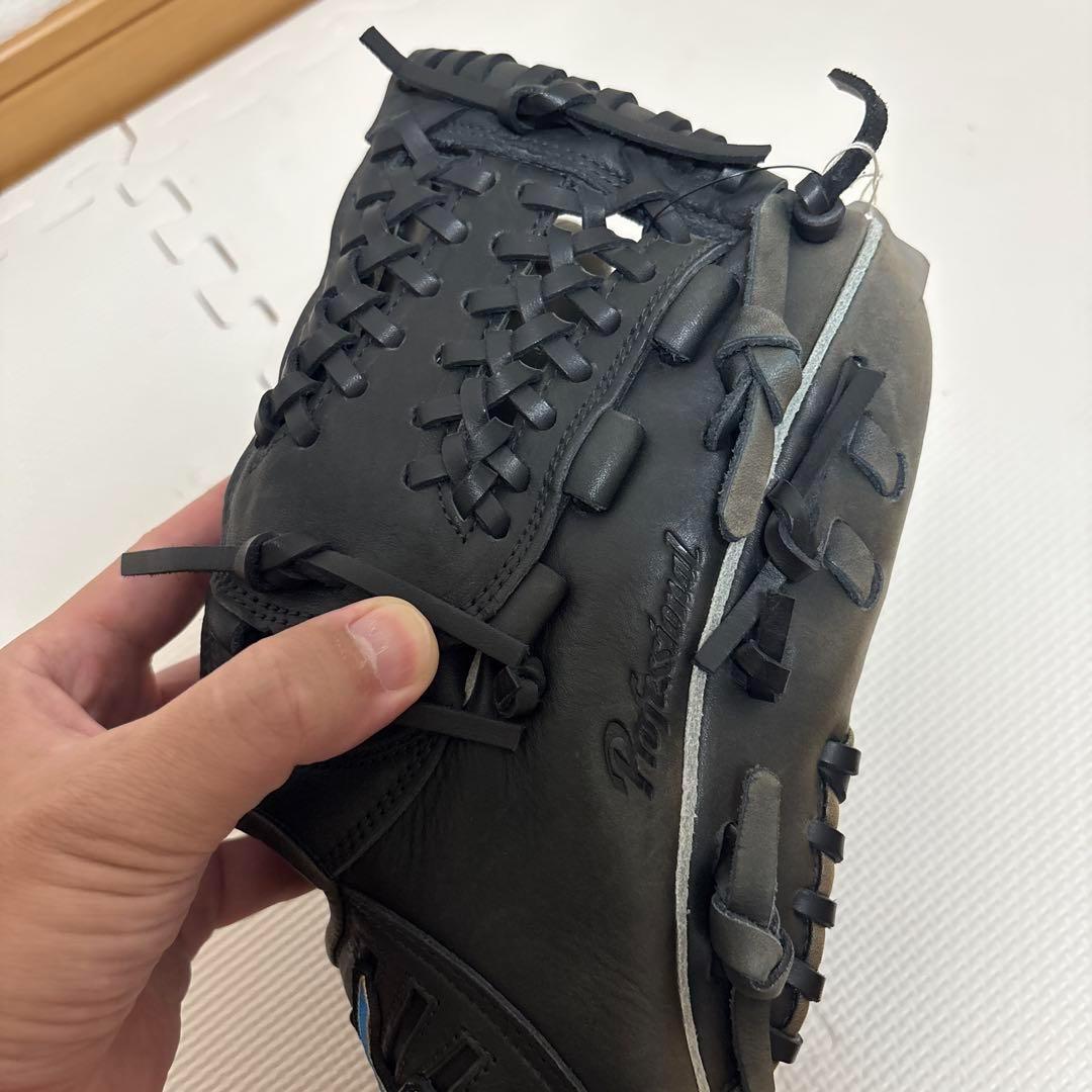 ミズノ Mizuno 井端弘和モデル 小指二本型 内野用 軟式グローブ　サイズ8