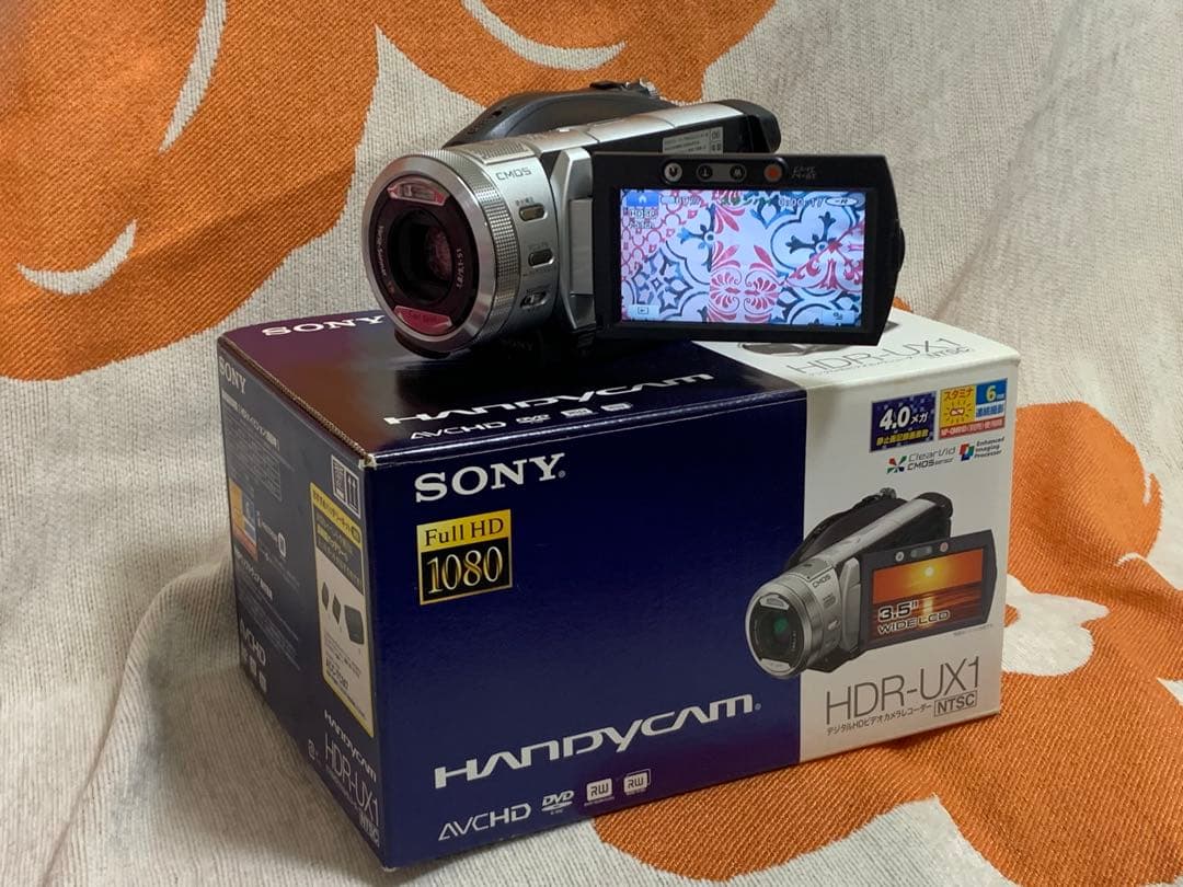 動作確認DVD&MSD ナイトショット ソニーデジタルビデオカメラHDR-UX1