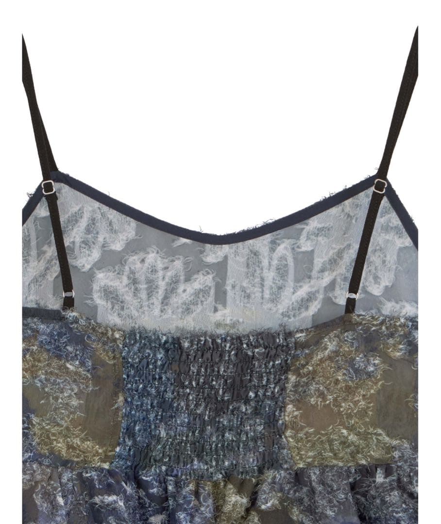 美品⭐︎AMERI⭐︎MEDI RACHEL FLUFFY ART CAMISOLE