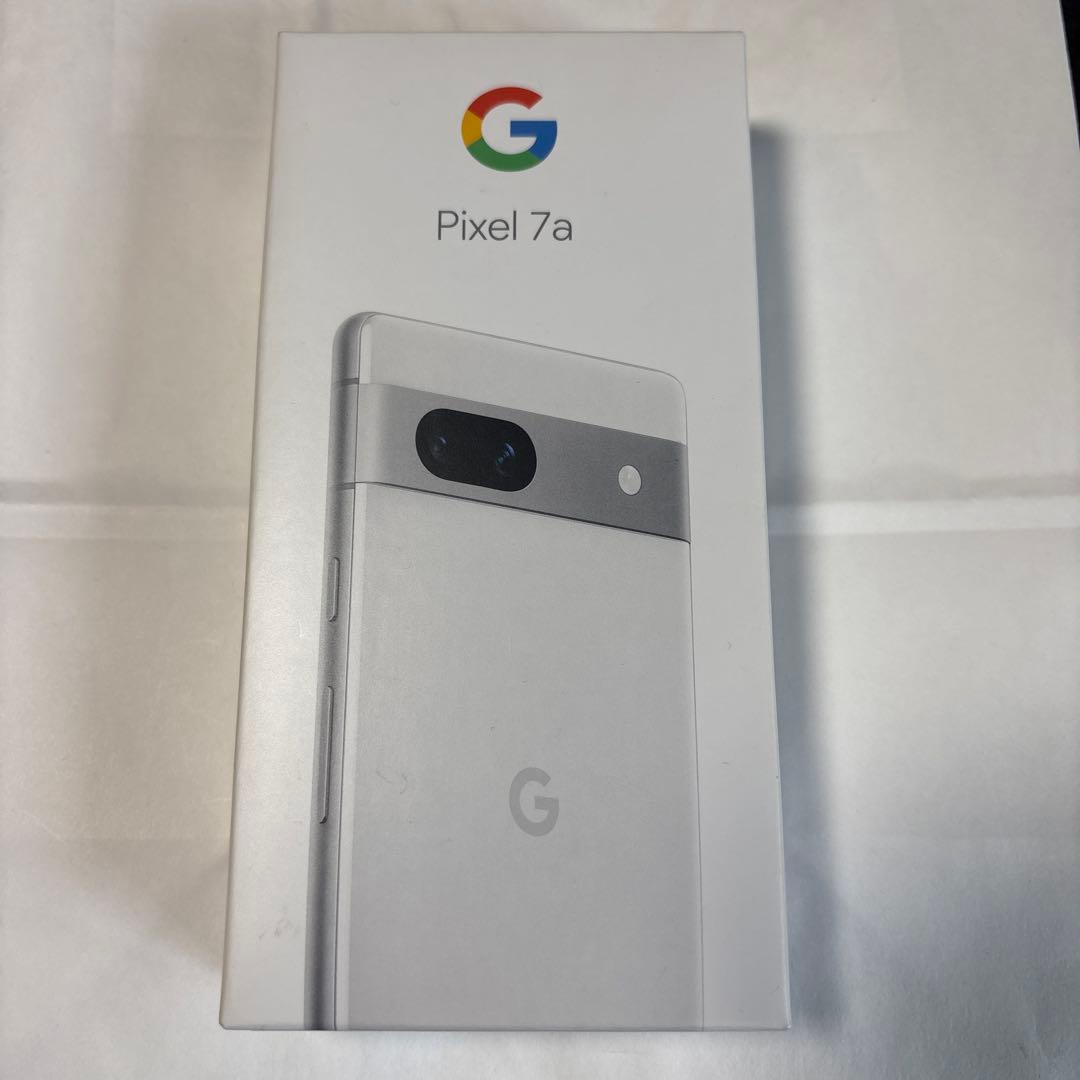 美品　Google Pixel 7a スノー 128GB SIMフリー
