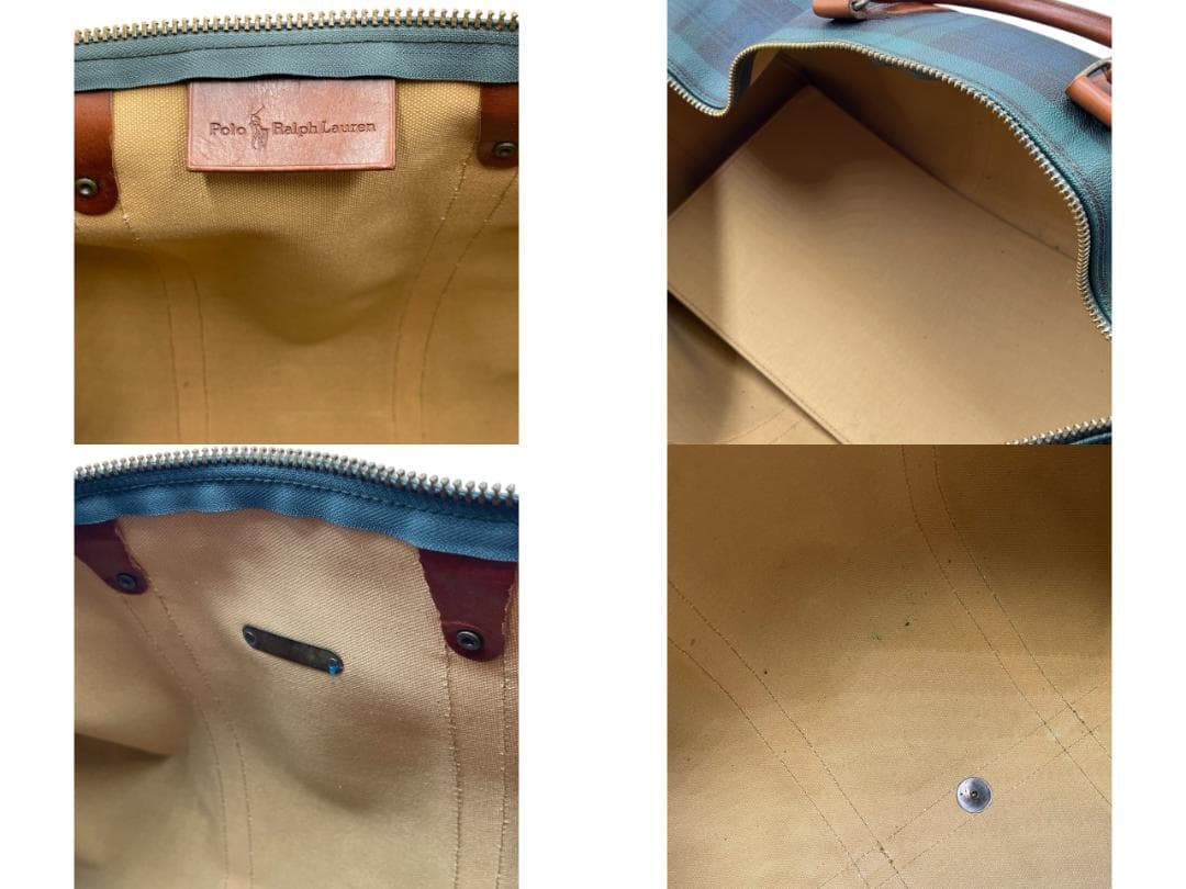 Polo Ralph Lauren ブラックウォッチ 2way ボストンバッグ