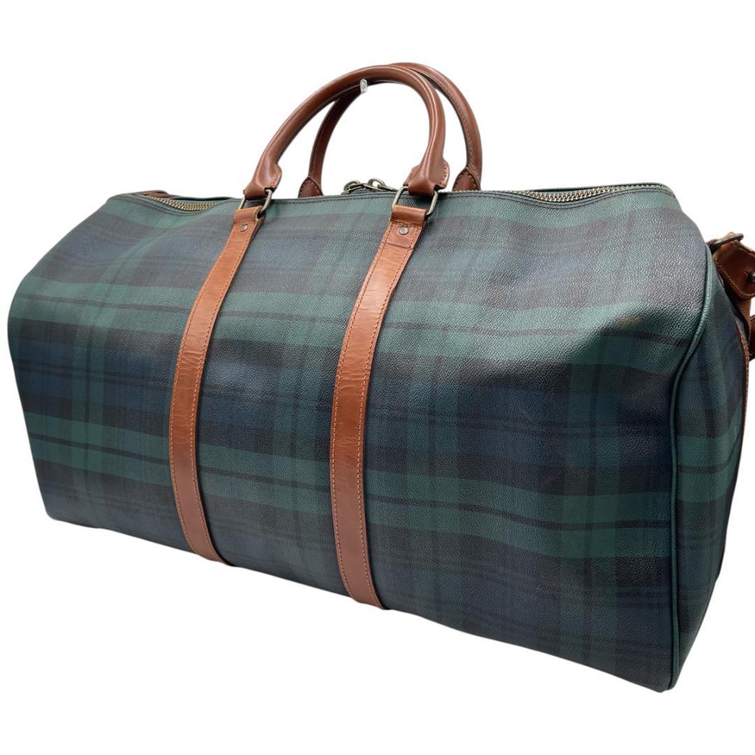 Polo Ralph Lauren ブラックウォッチ 2way ボストンバッグ