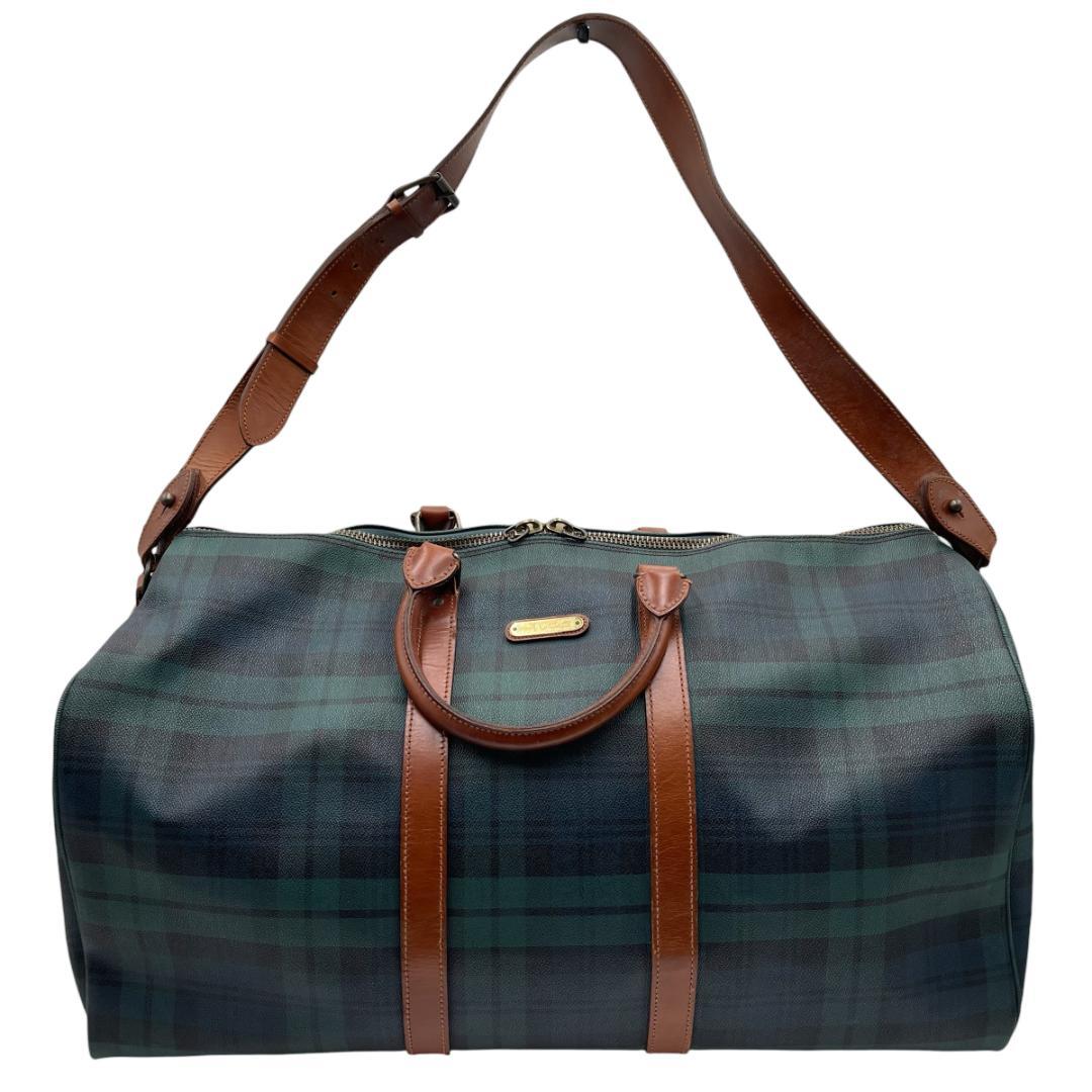 Polo Ralph Lauren ブラックウォッチ 2way ボストンバッグ