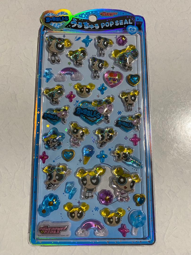 【即購入可】正規品パワーパフガールズ うるちゅるPOP SEAL 4種シール帳