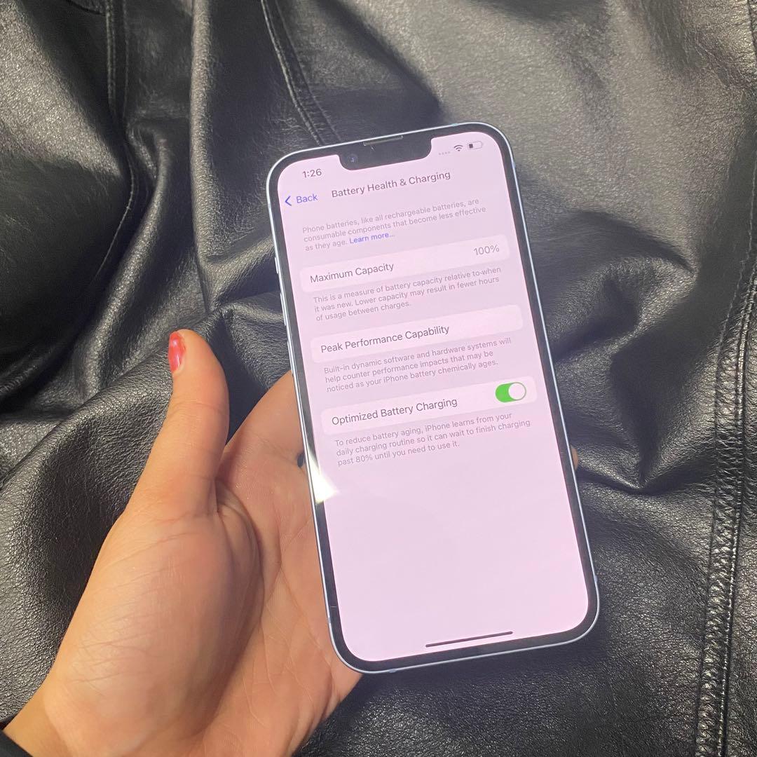 iPhone 14 ブルー 128 GB SIMフリー