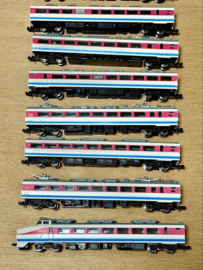 TOMIX 92077+92078 JR489系特急電車白山基本セット増結セット