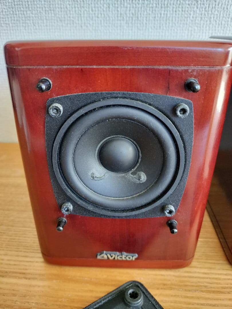 Victor ビクター SP-FS1 フルレンジ 小型スピーカー 桜ウッド