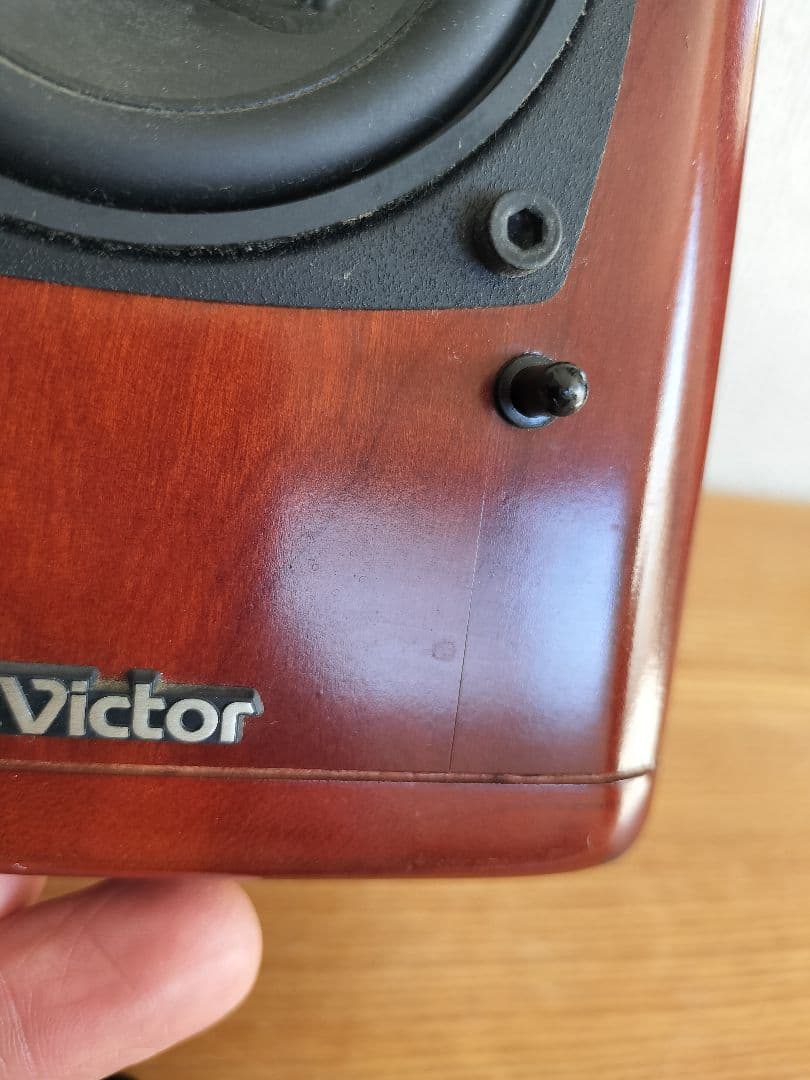 Victor ビクター SP-FS1 フルレンジ 小型スピーカー 桜ウッド