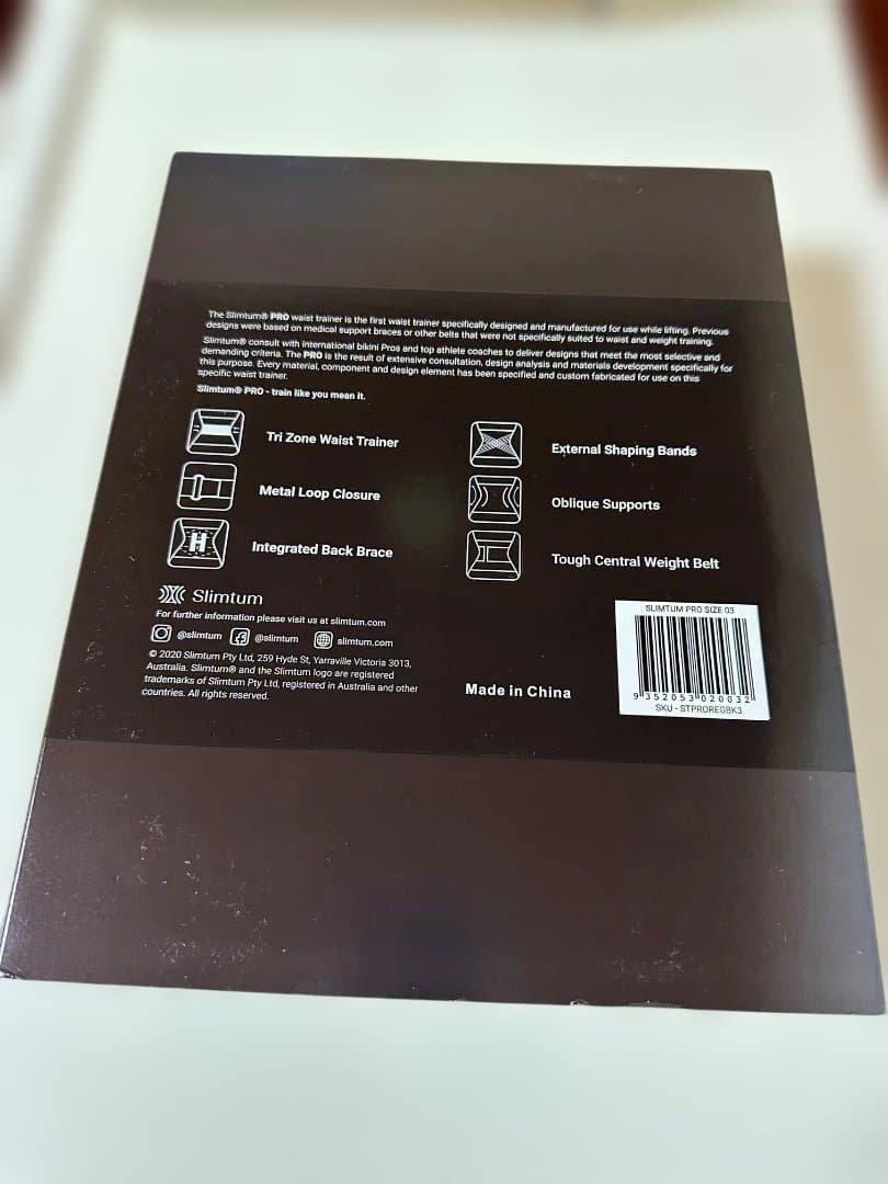Slimtum® - プロ ジム ウエスト トレーナー　03