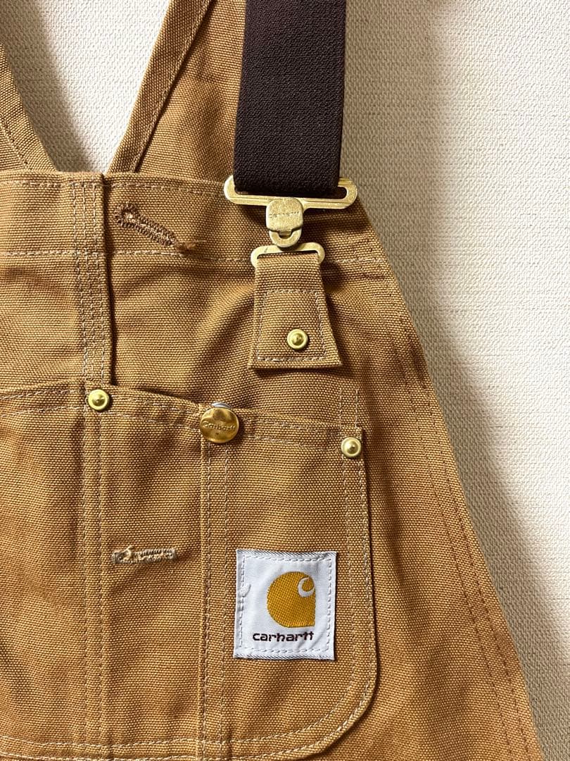 USA製 Carhartt カーハート ダック ダブルニー ビブオーバーオール