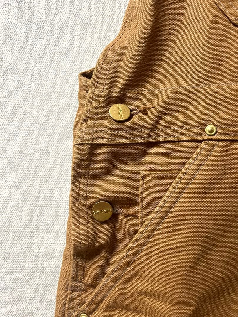 USA製 Carhartt カーハート ダック ダブルニー ビブオーバーオール