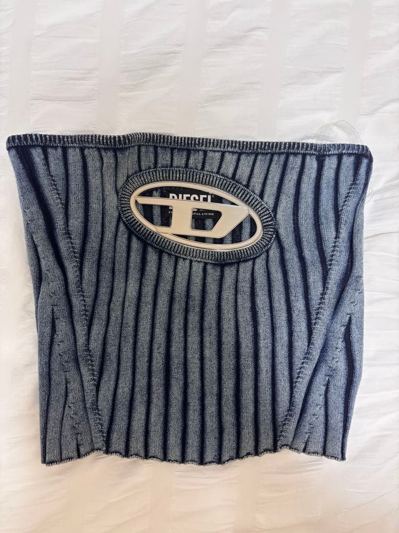 DIESEL ベアトップ　デニム　Sサイズ