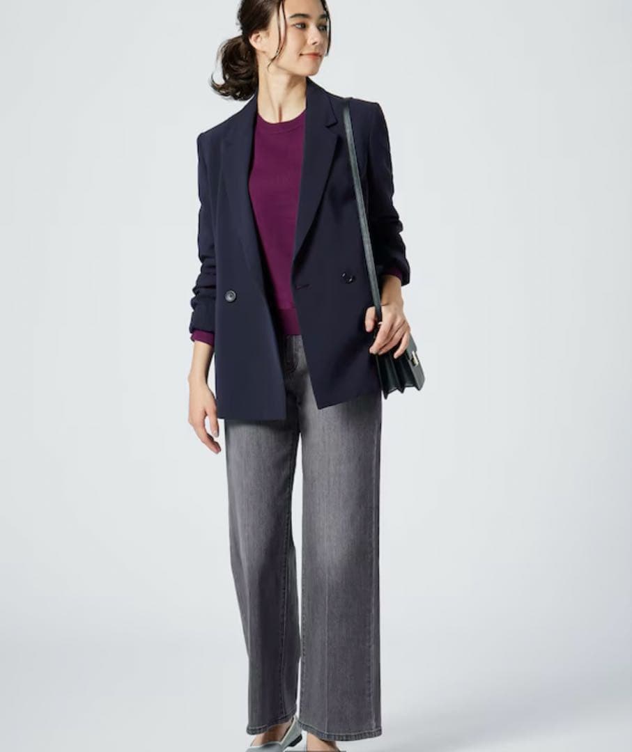 2024ss PLST トリアセブレンド セットアップ 洗える ストレッチ