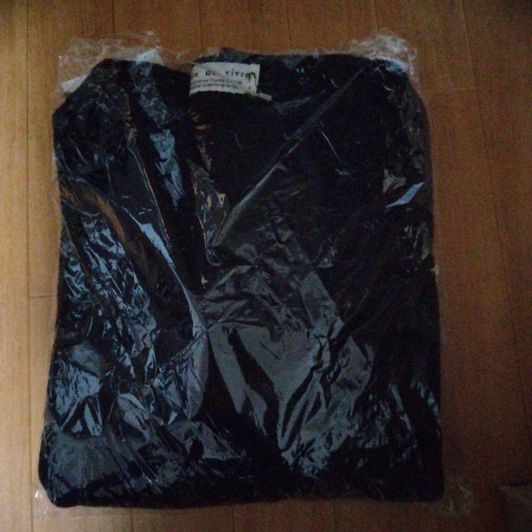 1754Joie de Vivre イタリアウールジャージボトルネックプルオーバ