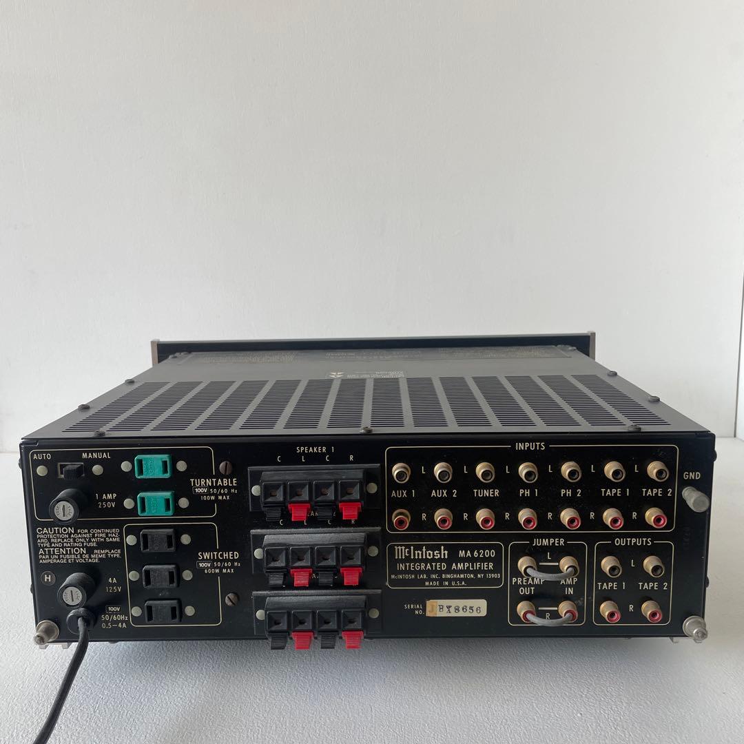 McIntosh MA6200 プリメインアンプ ＊引き取り割アリ＊