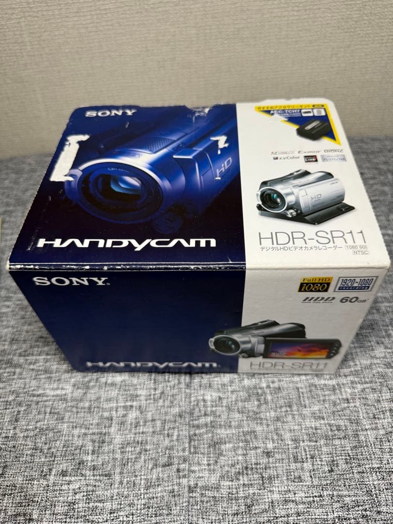 【動作ＯＫ】ナイトショットSONY HDR-SR11 ビデオカメラ