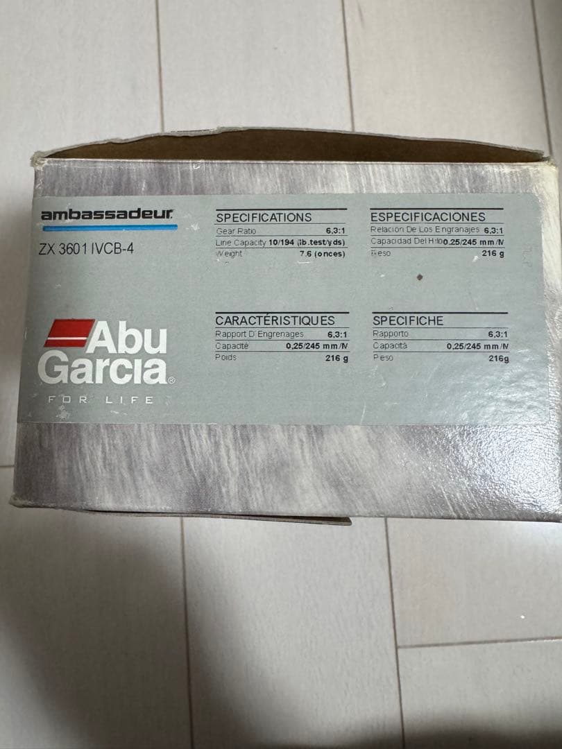 リール AbuGarciaambassadeurMorramZX3601 IVCB-4