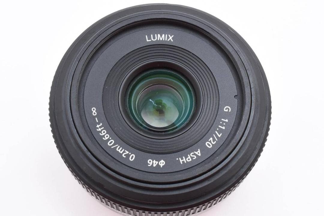 ★極上美品 LUMIX G 20mm F1.7 ASPH H-H020 #37d