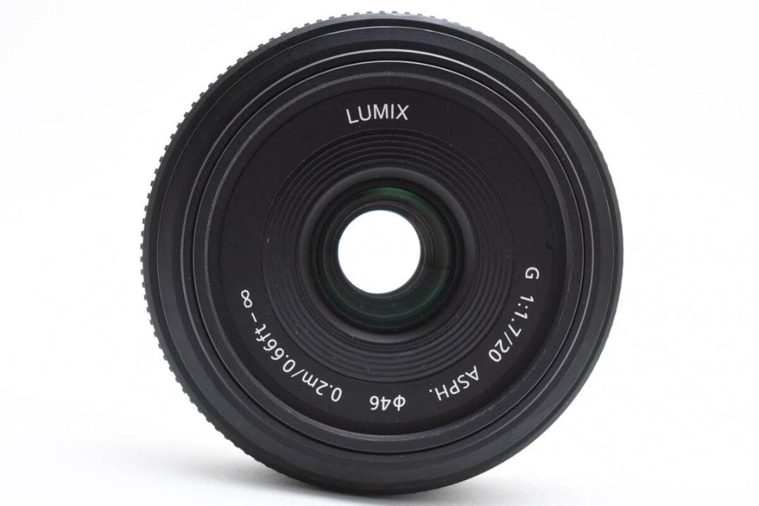 ★極上美品 LUMIX G 20mm F1.7 ASPH H-H020 #37d