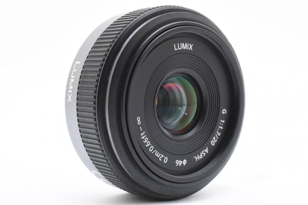 ★極上美品 LUMIX G 20mm F1.7 ASPH H-H020 #37d
