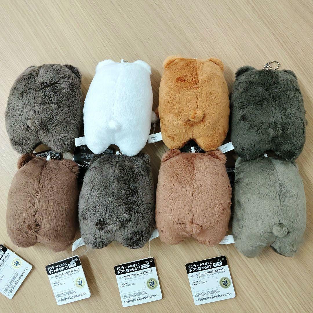 ゴールデンカムイ もふめ～と ベアーぬいぐるみ　8種類セット