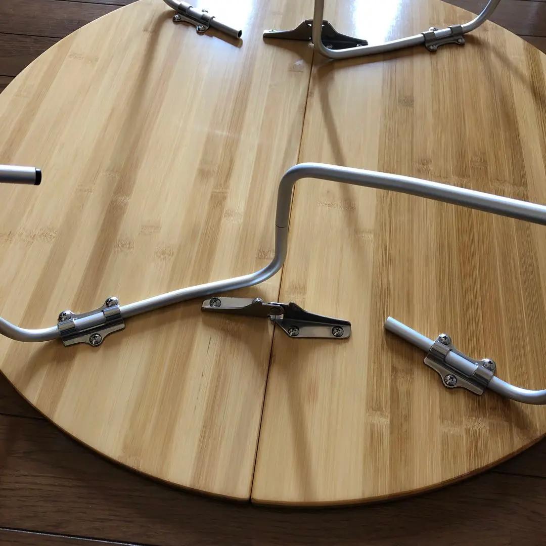 【未使用】スノーピーク  peak ワンアクションちゃぶ台竹 M