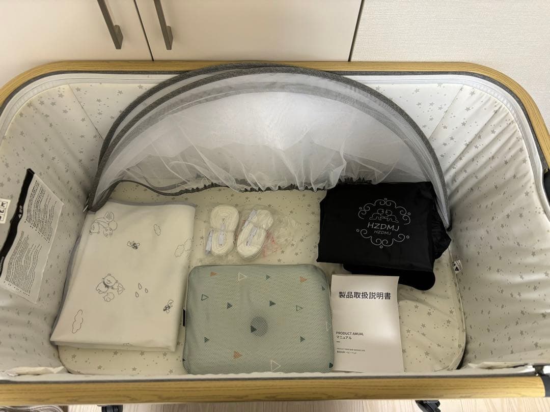 ベビーベッドHZDMJ ジオピローセット