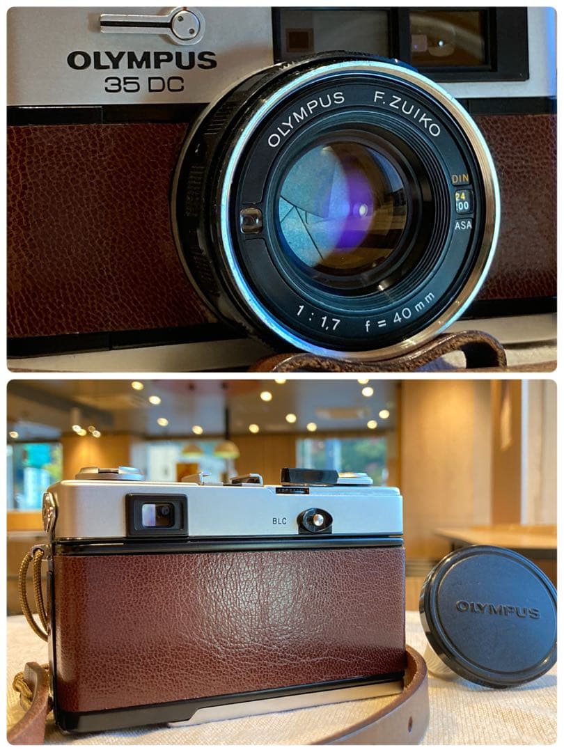 オリンパス35DC★実写テスト済み！完動品＊美品＊整備品★f1.7レンズ搭載！