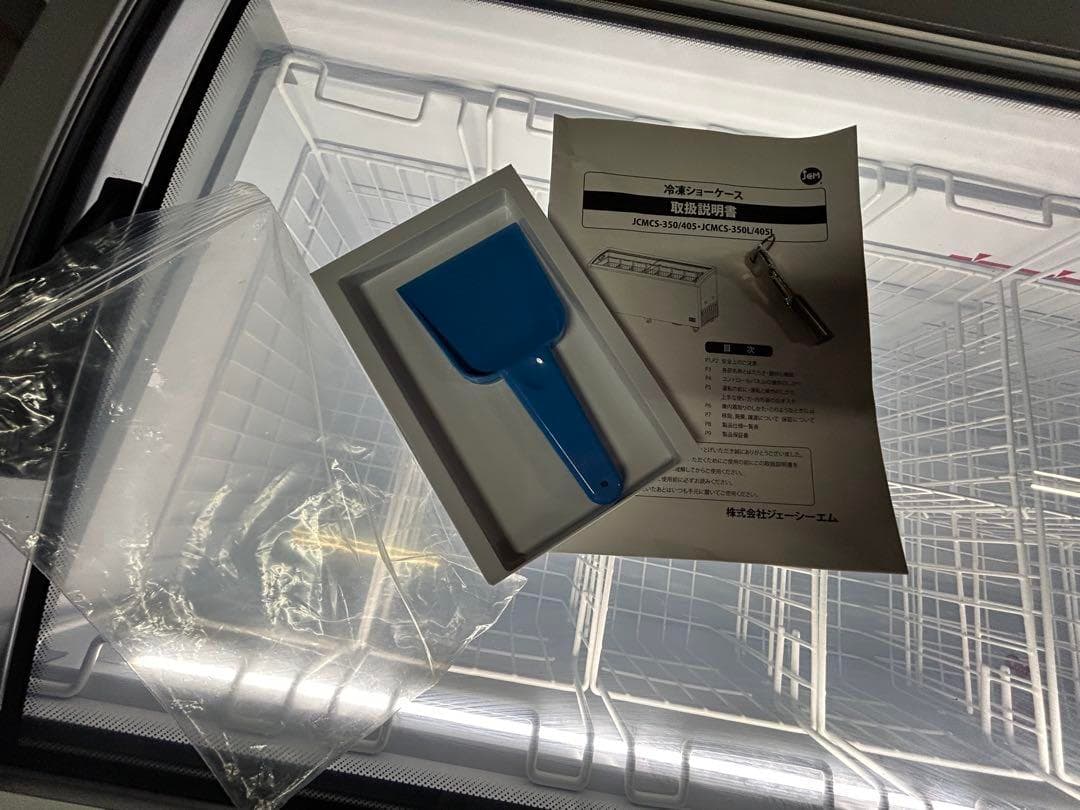 ④JCM 業務用 冷凍ショーケース 100V 完品美品2024