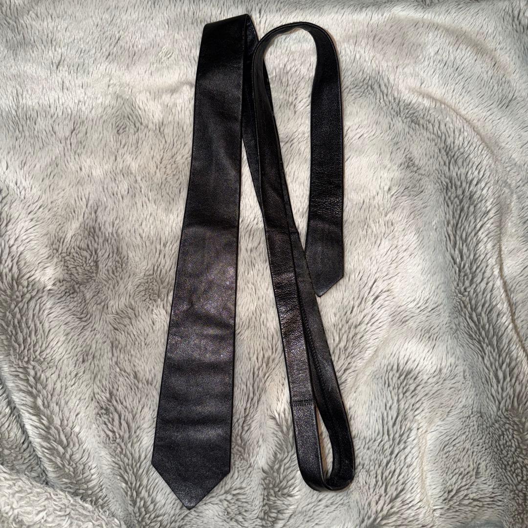 Agnes b. Homme レザーネクタイ