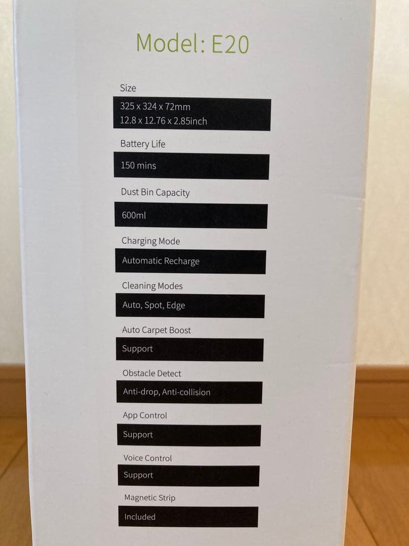 桜さくらKyvol Cybovac E20 ロボット掃除機 本体