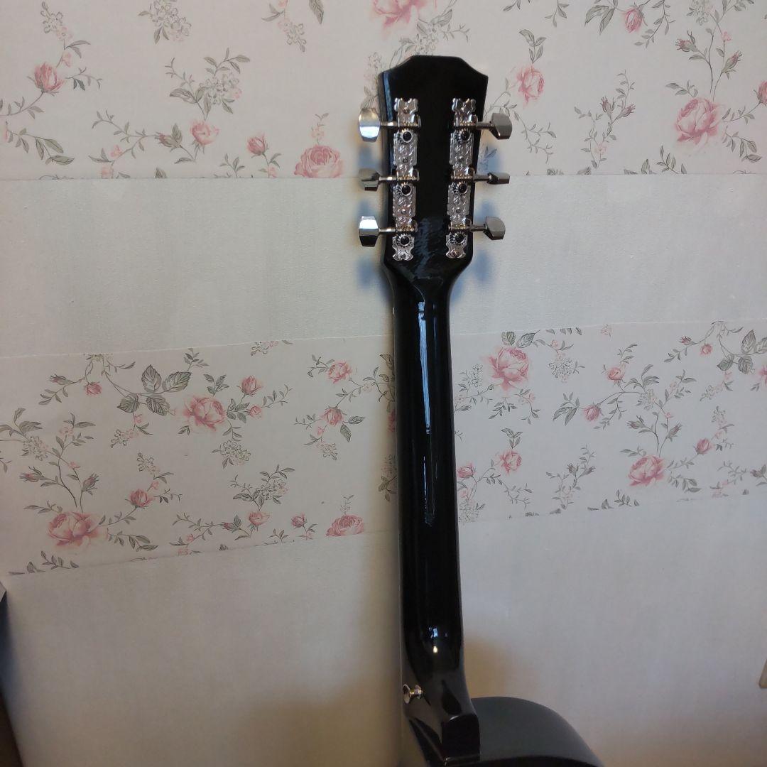 新品！格安！かっこいい！カッタウェイデザイン アコースティックギター 付属品付