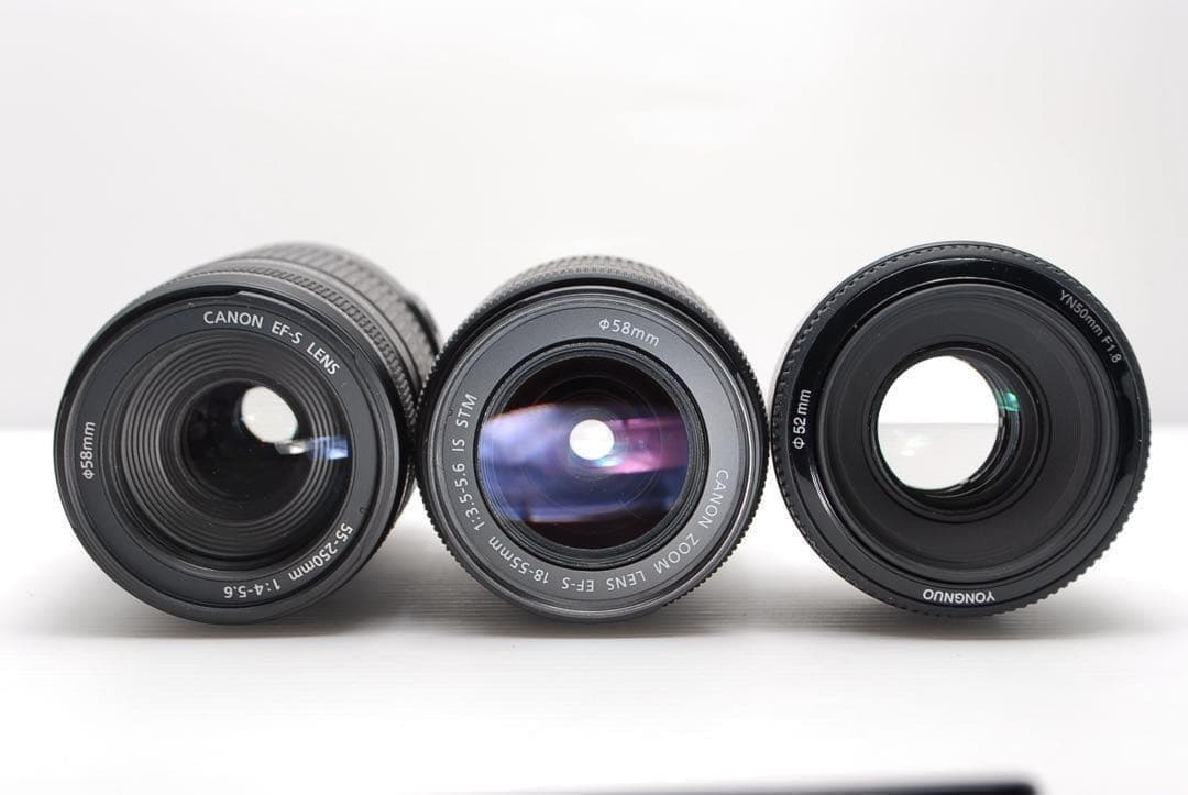 ❤️Canon kiss X8i❤️動作確認済 高画質 美品 単焦点レンズ付き