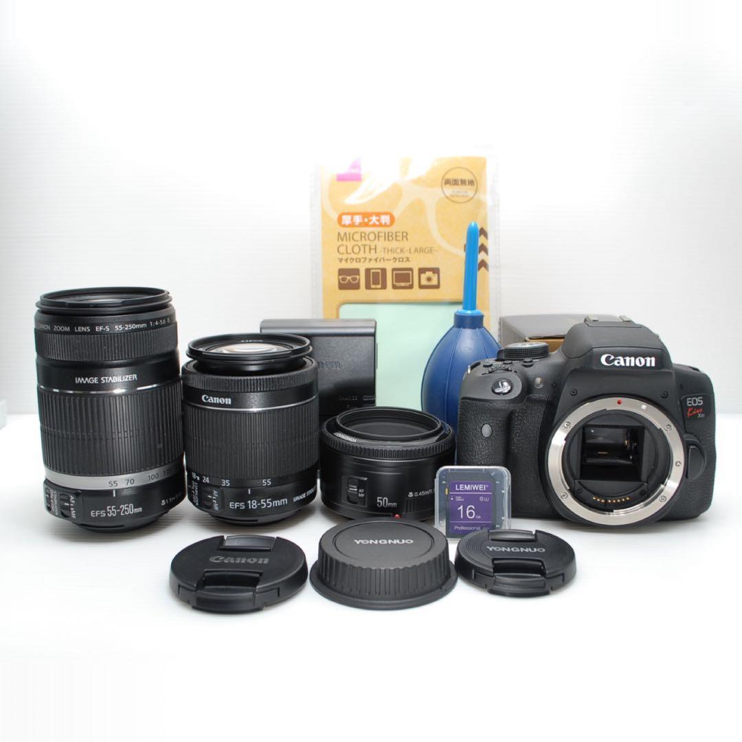 ❤️Canon kiss X8i❤️動作確認済 高画質 美品 単焦点レンズ付き