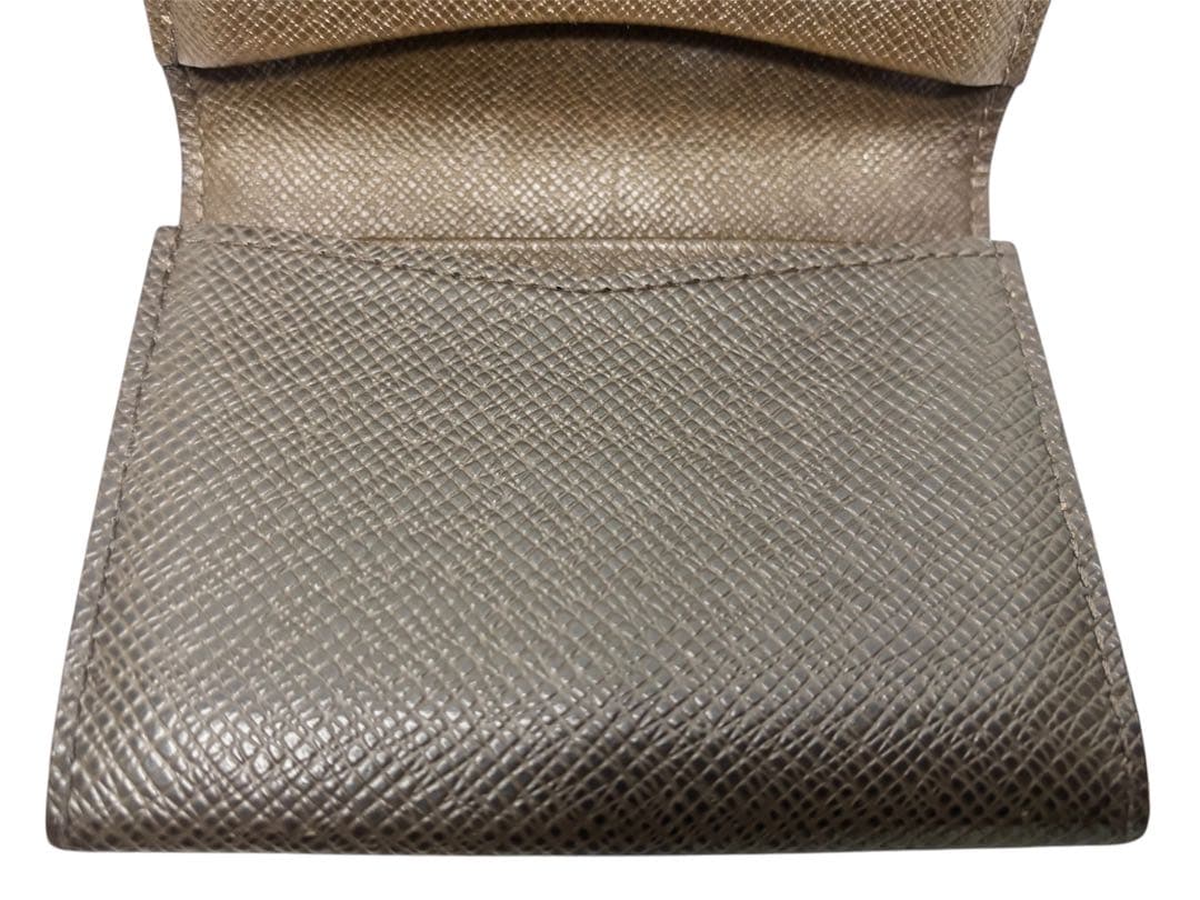 (美品)Louis Vuitton タイガ　ダークブラウン名刺入れ　カ