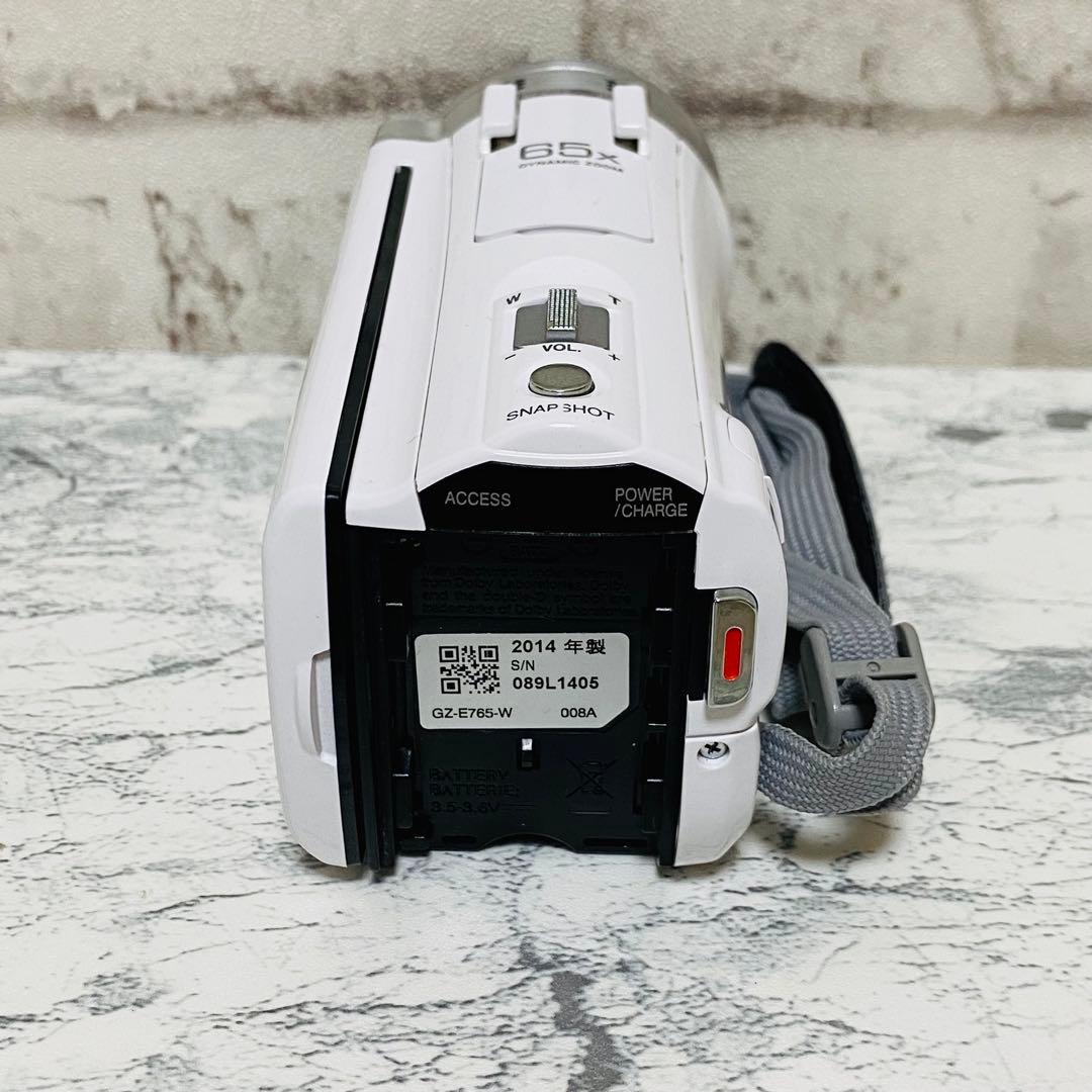 JVC ビデオカメラ GZ-E765-W Everio エブリオ 2014年製