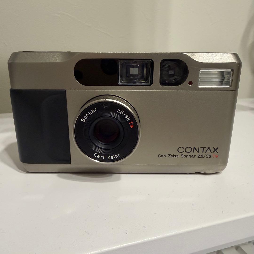 作動品　contax t2 データバック