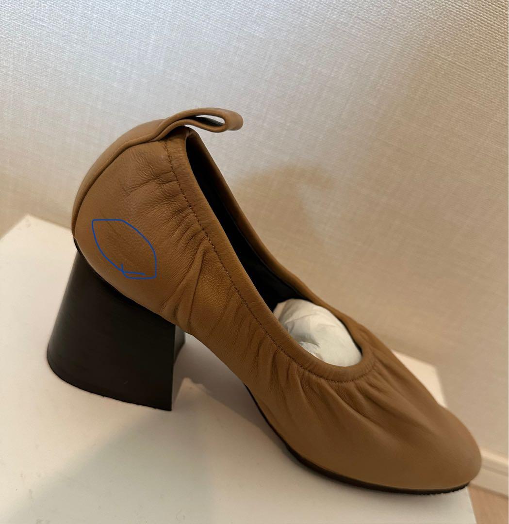 1／6迄⭐︎正規品⭐︎最終値下げ⭐︎CELINEソフトバレリーナ　希少サイズ34