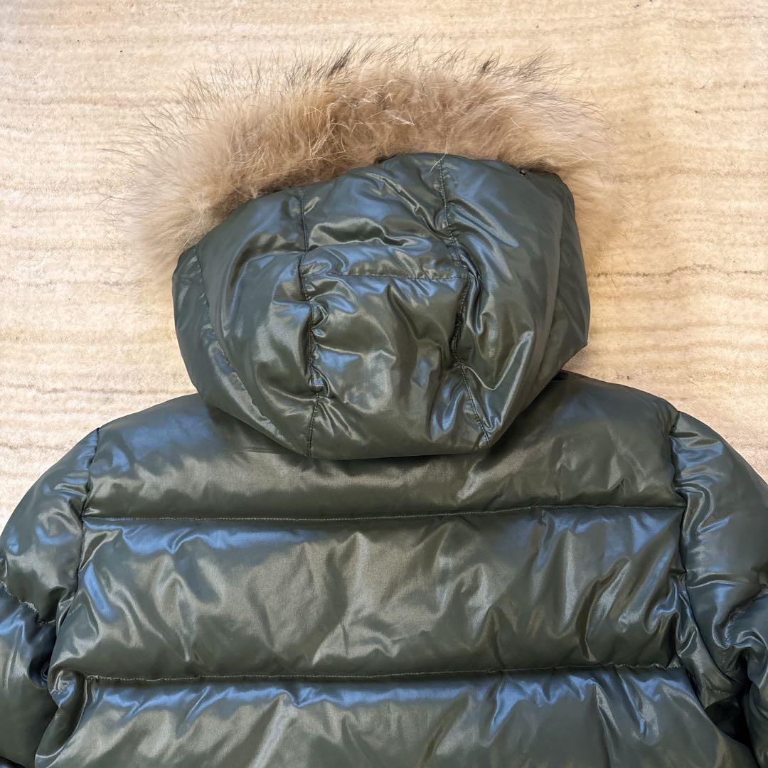 y2k archive ダウンジャケット フード ファー 短丈 微光沢 お兄系