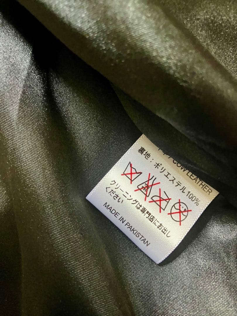 BLACK MARKET シングルライダース 牛革 サイズ40 L相当