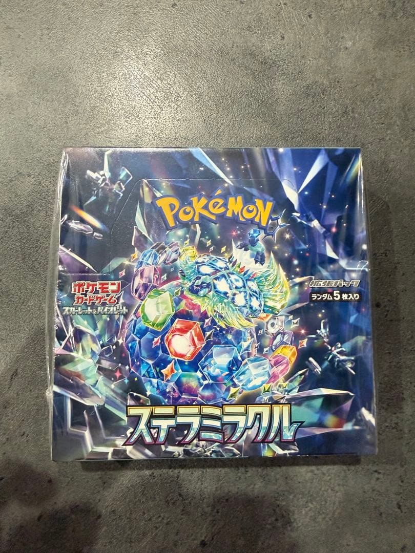 新品未開封　ステラミラクル　シュリンク付き 1BOX ポケモンカード