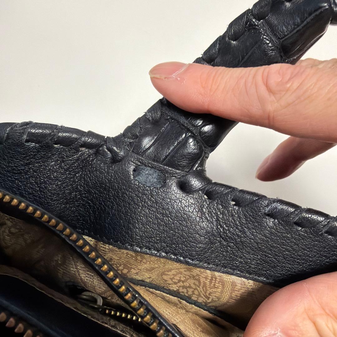 IBIZA ブラック　ハンドバッグ　美品！