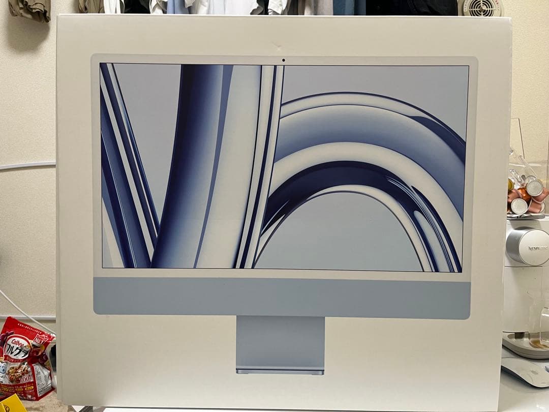 Apple iMac 箱付き　M3チップ　8gb ストレージ256gb