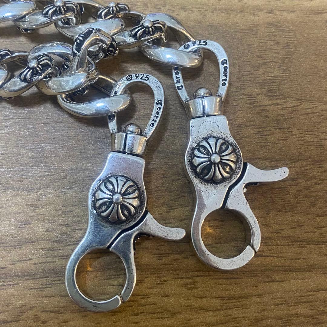 【ラスト1点】タイニー ウォレットチェーン シルバー925刻印