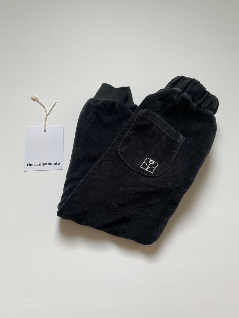 ボトムス・スパッツ the campamento/Grey Velour Jogging 3y