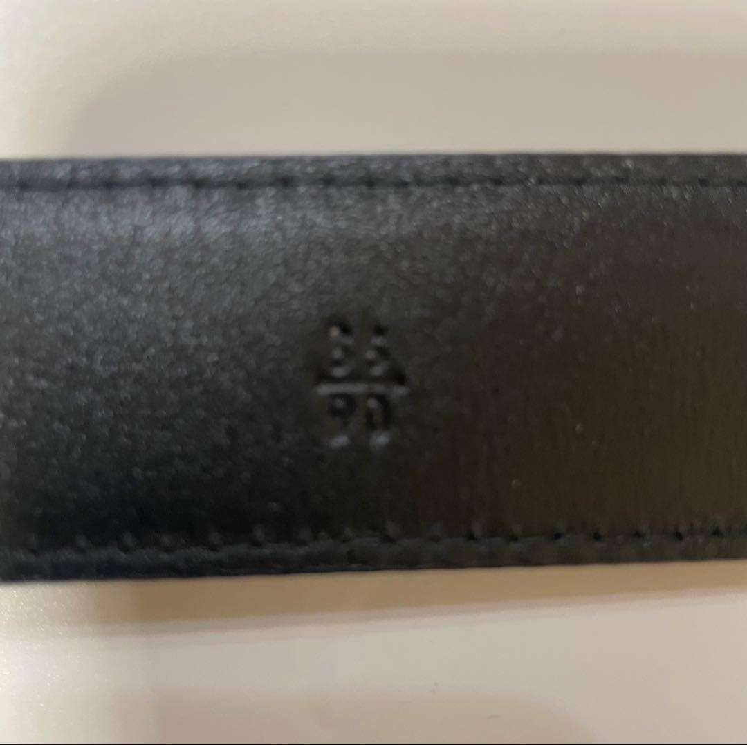 新品未使用 PRADA プラダ サフィアーノレザーベルト 90 NEROブラック