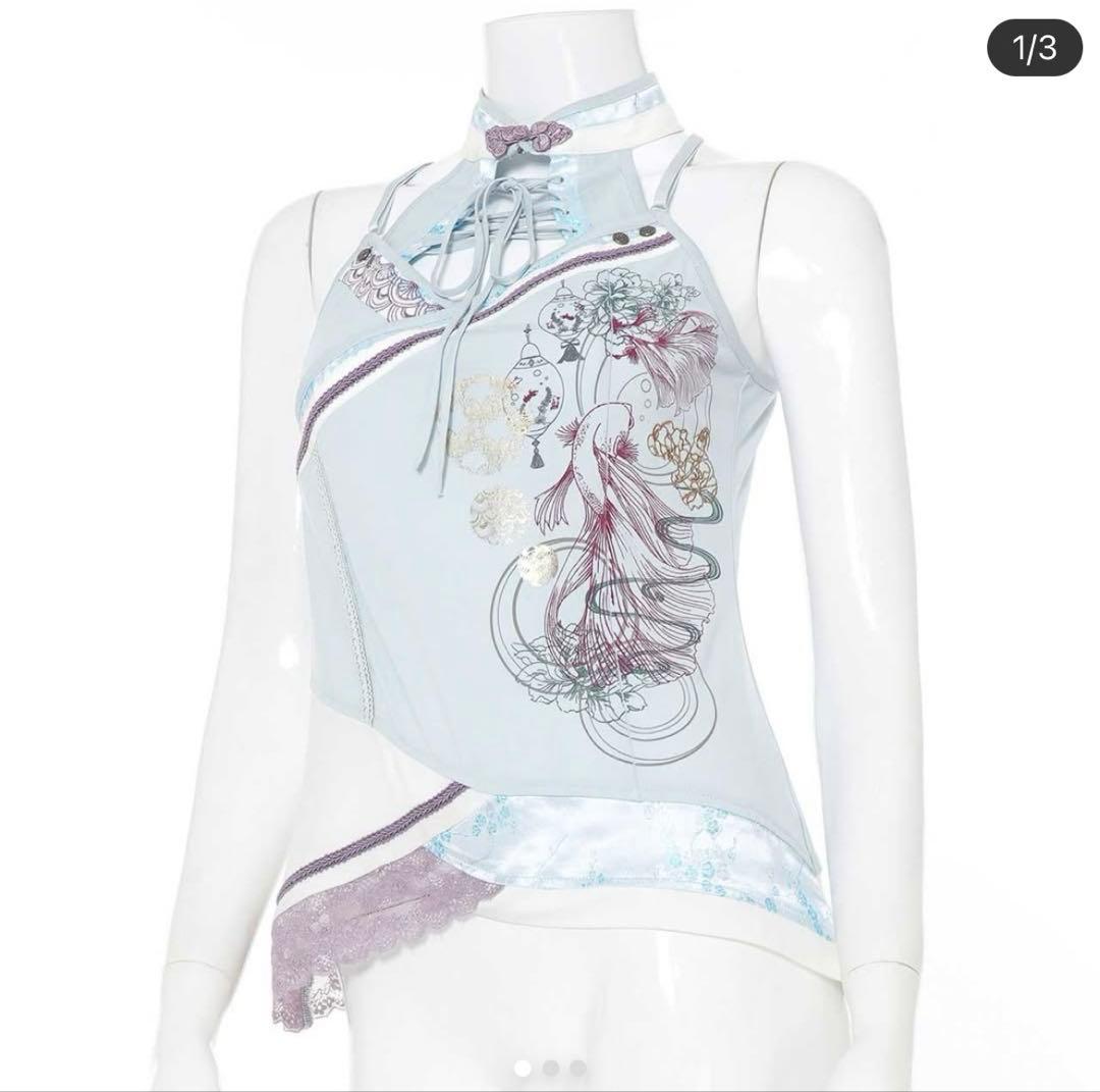 【2/1限定価格】流水羽衣天女キャミソール OZZONESTE和